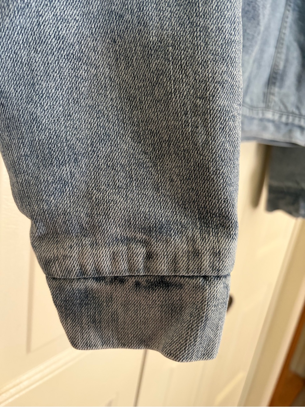 Idyllwind Denim Western Chore Wool Jacket Sz Med. Southwestern Reversible Womens - Picture 4 of 8